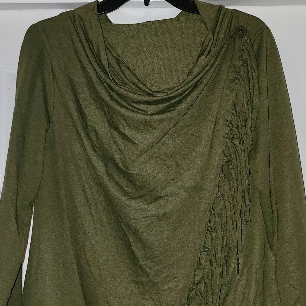 Olive Long Sleeve Top